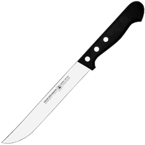 Нож универсальный «Глория»; сталь; длина=28/15, ширина=2 см.; цвет: черный