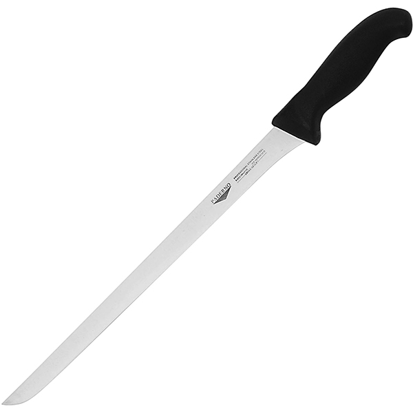 Нож рыбный для тонкой нарезки  сталь нержавеющая,пластик  длина=455/320, ширина=20 мм Paderno