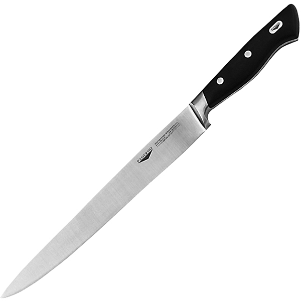 Нож для нарезки мяса  сталь нержавеющая,пластик  длина=400/260, ширина=31 мм Paderno