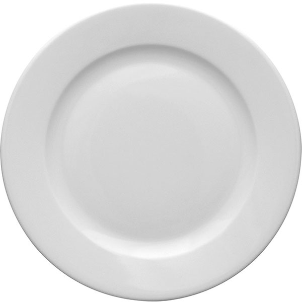 Тарелка мелкая «Кашуб-хел»; материал: фарфор; диаметр=17, высота=2 см.; белый