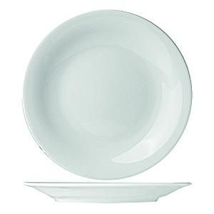 Тарелка мелкая «Это»; материал: фарфор; диаметр=21 см.; белый