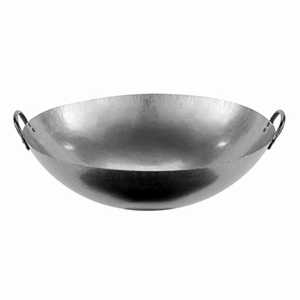 Сковорода «Вок»; сталь; диаметр=46, высота=14 см.; металлический