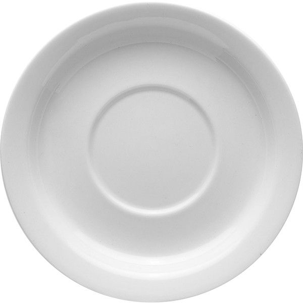 Блюдце «Проотель»  материал: фарфор  диаметр=14.5 см. ProHotel porcelain