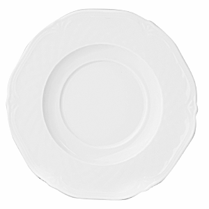 Блюдце «Афродита»; материал: фарфор; диаметр=13.5 см.; белый