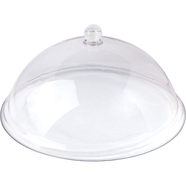 Крышка для тарелки; поликарбонат; диаметр=20, высота=11 см.