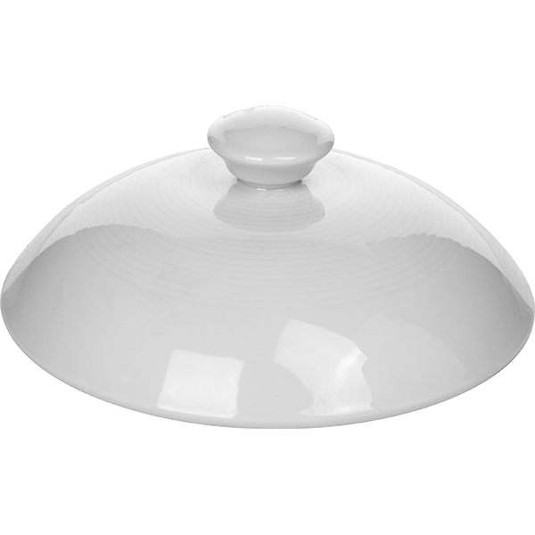 Крышка для тарелки 6300P054 «Аура»; материал: фарфор; диаметр=16.7, высота=7 см.