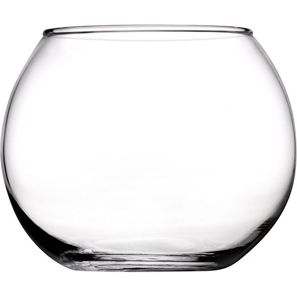 Ваза-шар «Флора»; стекло; 420 мл; диаметр=7, высота=8 см.; прозрачный
