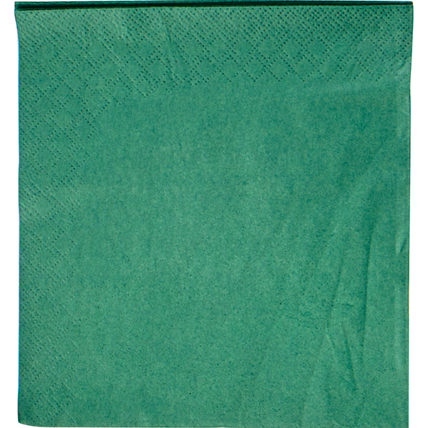 Салфетки 3х-слойные 33*33 см. (250 штук); бумажные салфетки; высота=11, длина=33, ширина=17 см.; зеленый