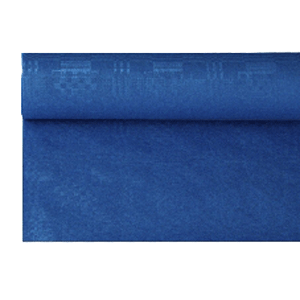 Скатерть в рулоне; бумага; длина=8, ширина=1.2м; синий