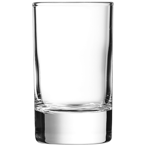 Стопка «Айлэнд»; стекло; 100 мл; диаметр=50, высота=85 мм; прозрачный