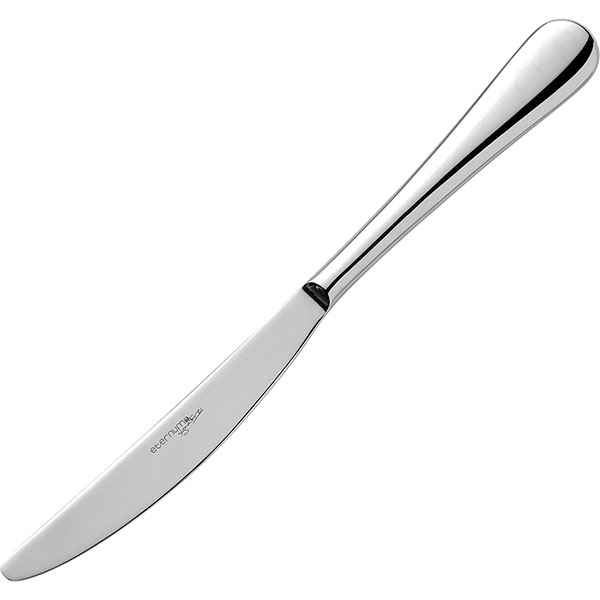 Нож столовый «Аркада»; сталь нержавеющая; длина=235/123, ширина=4 мм; металлический