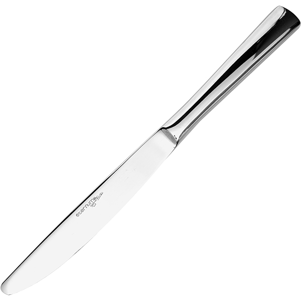 Нож столовый «Атлантис»; сталь нержавеющая; длина=230/120, ширина=4 мм; металлический