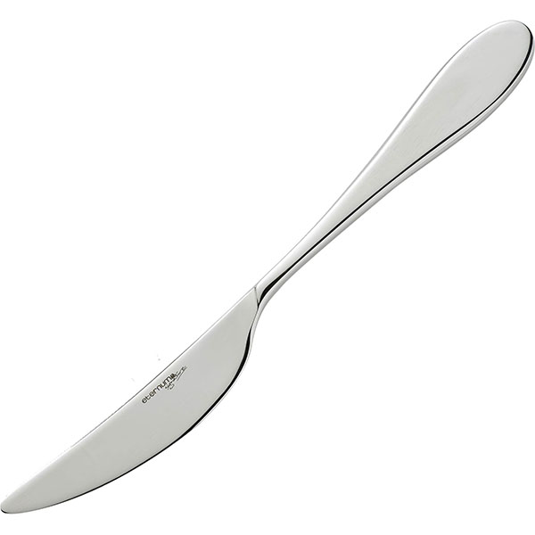 Нож столовый «Осло»; сталь нержавеющая; длина=235/110, ширина=4 мм; металлический