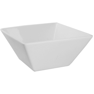 Салатник квадратный «Кунстверк»; материал: фарфор; 500 мл; высота=5.6, длина=13.7, ширина=13.7 см.; белый