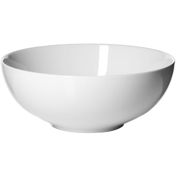 Салатник «Кунстверк»; материал: фарфор; 2.5л; диаметр=24.5, высота=10 см.; белый