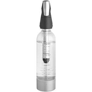 Сифон для газирования напитков 1 литр «Твист-н-спаркл» (6 штук баллончиков); материал: пластик