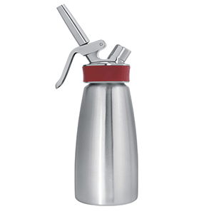 Сифон для сливок «Гурме»; металл,пластик; 500 мл; диаметр=73, высота=250, ширина=105 мм; металлический
