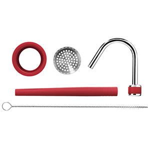 Устройство для быстрой ароматизаци жидкостей для сифона ”Гурме”; высота=33.5, длина=44, ширина=33.5 см.