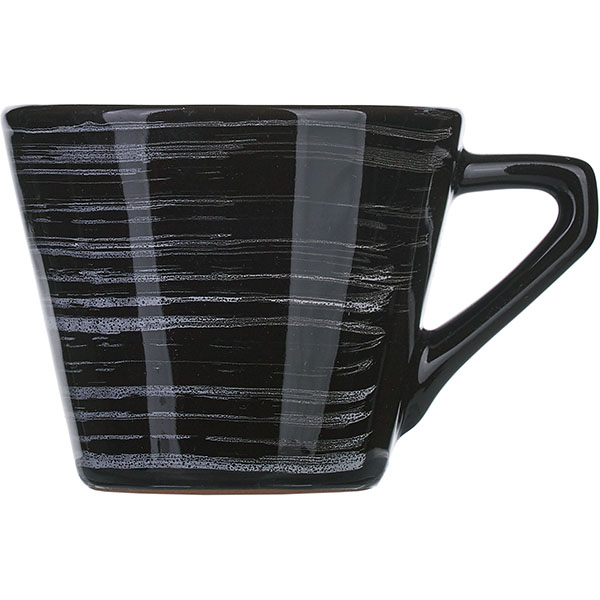Чашка чайная «Маренго»; керамика; 200мл; коричневый 