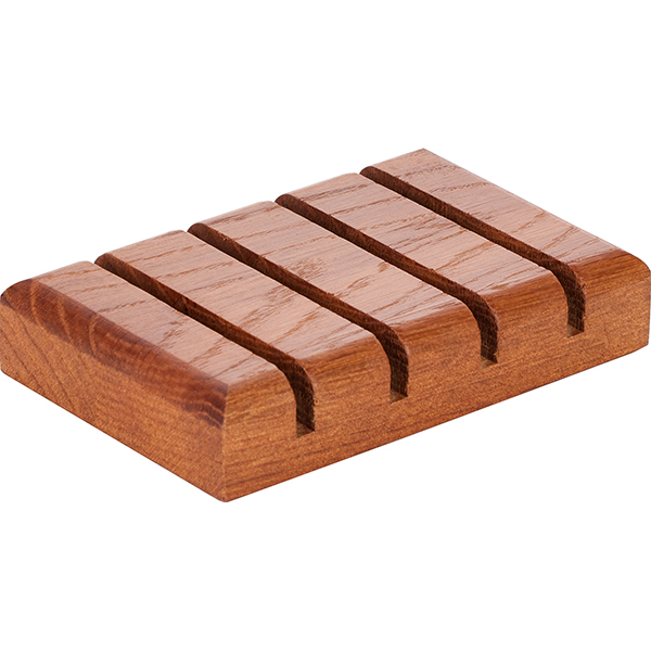 Подставка для планшетов  дуб  H=3,L=15,B=10см PPwood