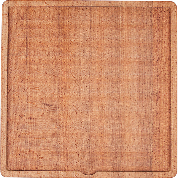 Поднос для подачи   бук   ,H=2,L=25,B=25см PPwood