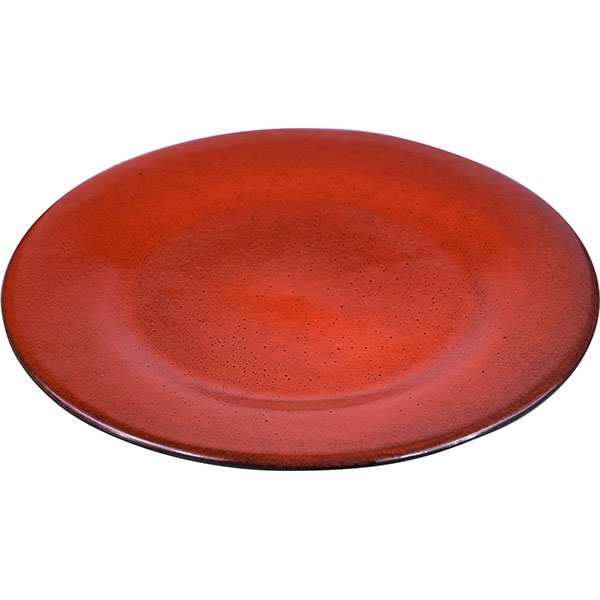 Тарелка «Млечный путь оранжевый»  фарфор  D=20,H=2см Борисовская Керамика