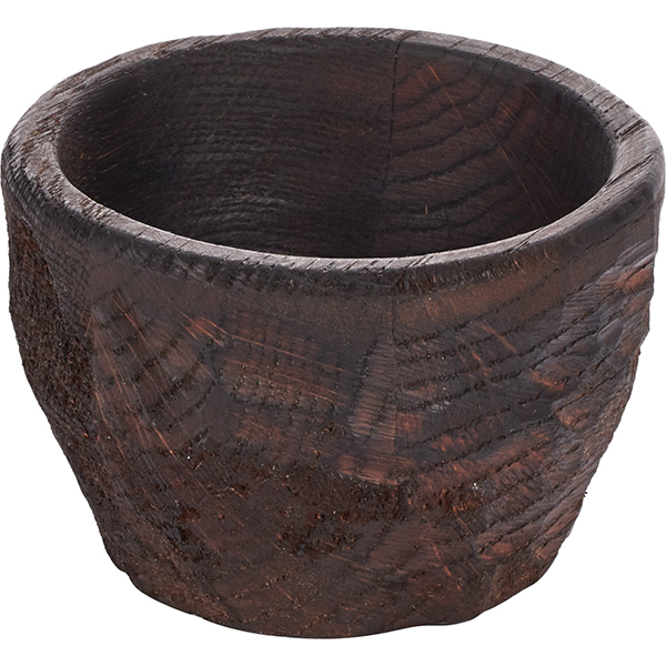 Миска-мини светлый   дуб   D=100,H=65мм PPwood