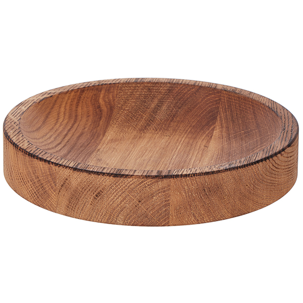 Миска для подачи дуб D=260,H=45мм PPwood Миска для подачи дуб D=260,H=45мм PPwood