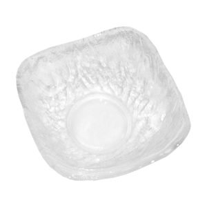 Салатник «Минерали»; стекло; 230мл; H=64, L=120, B=120мм; прозрачный