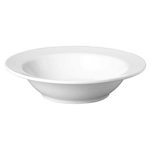 Блюдо  глубокое; пластик; 1, 5л; D=320, H=75мм; белый