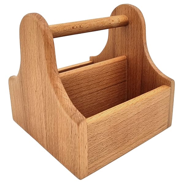 Подставка для мельниц для специй  бук  , H=15, L=15, B=15см PPwood