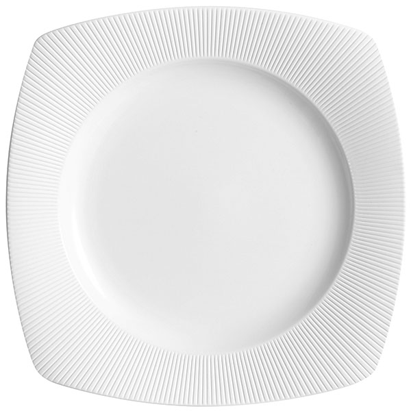 Тарелка квадратная «Жансан»  материал: фарфор  длина=21.5, ширина=21.5 см. Chef&Sommelier