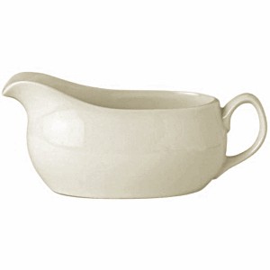 Соусник «Айвори Монте Карло»; фарфор; 127мл; , H=55, L=140, B=60мм; слон.кость