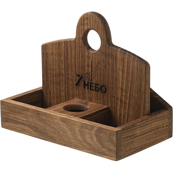 Салфетница  дуб  , L=17, B=11см PPwood
