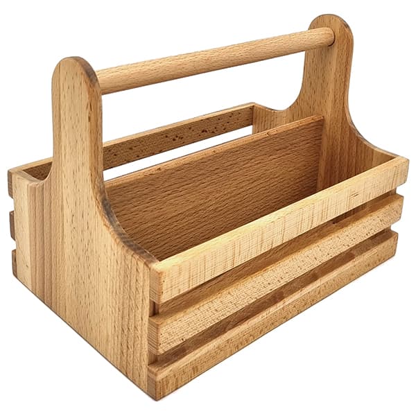 Подставка для мельниц для специй  бук  , H=18, L=24, 5, B=16, 5см PPwood