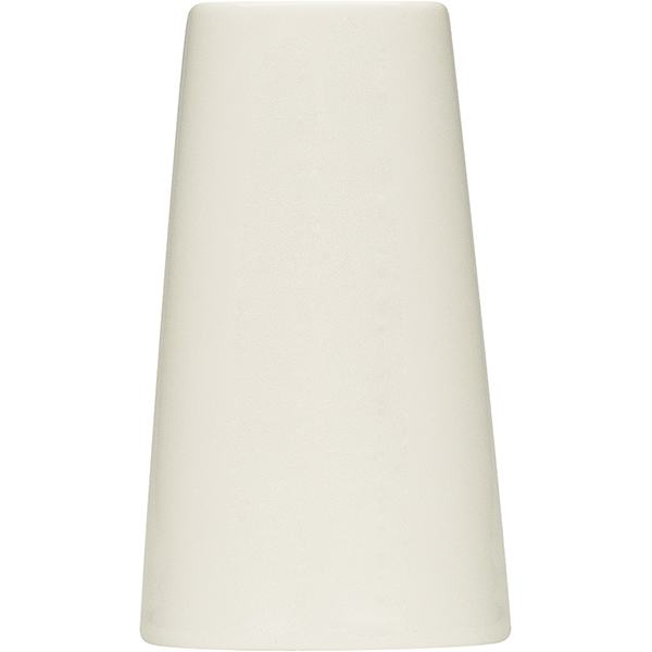 Солонка «Пьюрити»; эко-кост. фарф.; D=51/38, H=85мм; белый