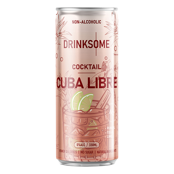 Напиток безалкогольный «Куба Либре»  жесть белая  330мл Drinksome