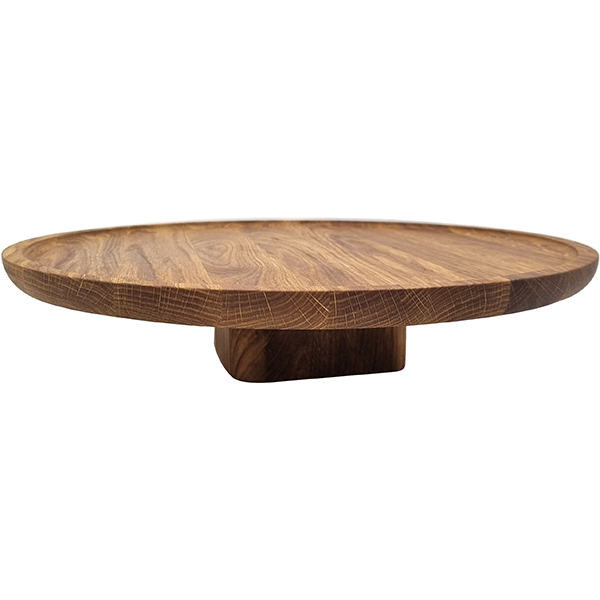 Подставка для торта  дуб  D=385, H=80мм PPwood