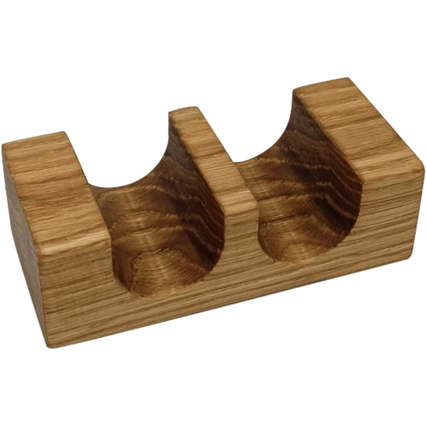 Подставка для тако 2 секции  дуб  , H=35, L=110, B=50мм PPwood