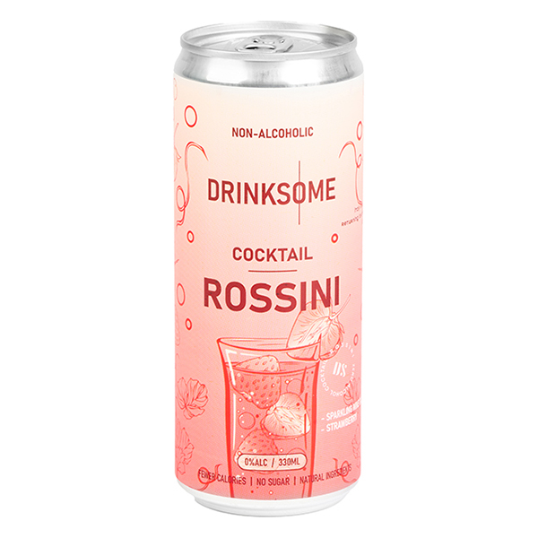 Напиток безалкогольный «Россини»  жесть белая  330мл Drinksome