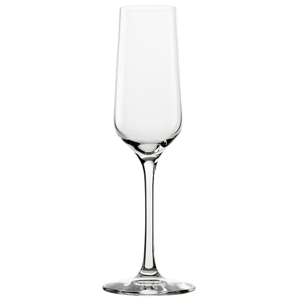 Бокал для шампанского флюте «Революшн»; хрустальное стекло; 200 мл; диаметр=75, высота=225 мм; прозрачный