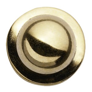 Пукли (12 штук); пластик; цвет: золотой