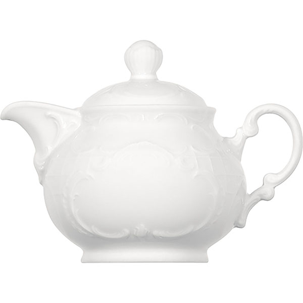 Чайник «Моцарт»; материал: фарфор; 350 мл; белый