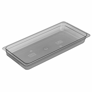 Гастроемкость (2/4) жаропрочная  пластик  высота=6.5 см. Cambro