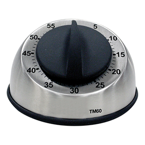 Таймер механический(60минут)  металл  диаметр=95, высота=102 мм MATFER