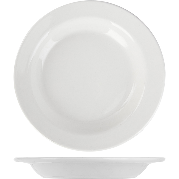 Тарелка фарфор D=22.9см Dudson Тарелка фарфор D=22.9см Dudson