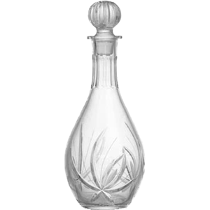 Графин для вина без ручки «Цветок»  хрусталь  500мл Неман