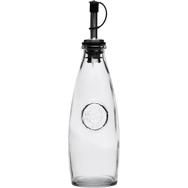 Бутылка для масла и уксуса с дозатором  стекло  прозрачный San Miguel