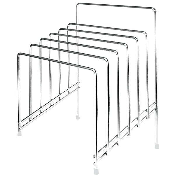 Подставка-сушилка для досок (6 отделений) «Проотель»; сталь нержавеющая