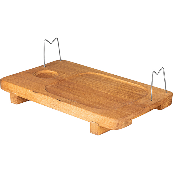 Доска для подачи шашлыка  дуб  H=50,L=350,B=250мм PPwood